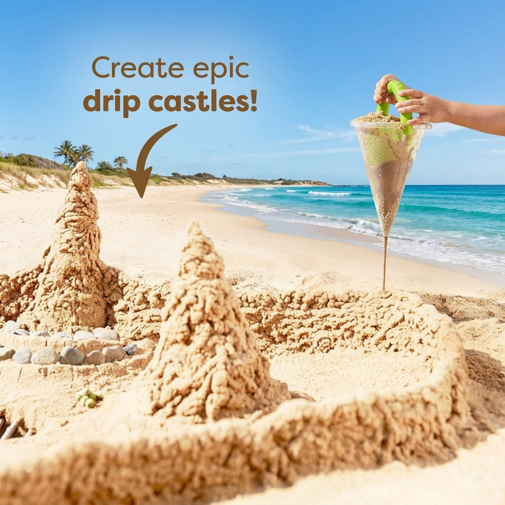 Sand & Water Spilling Funnel Toy Set