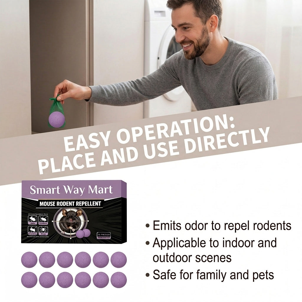 Natural Rodent Repellent Balls