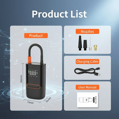 Portable Digital Tire Inflator Pump