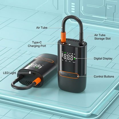Portable Digital Tire Inflator Pump