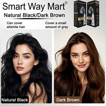 Gray Coverage Hair Dye Comb