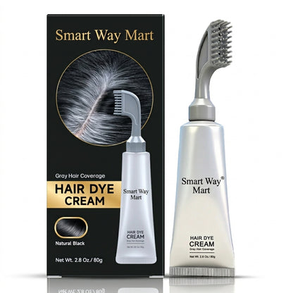 Gray Coverage Hair Dye Comb