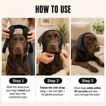 Dog Calming Ear Wrap