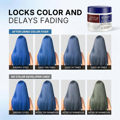Blue Color Hair Mask