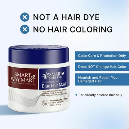 Blue Color Hair Mask