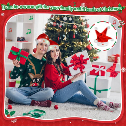 Musical Dancing Santa Hats