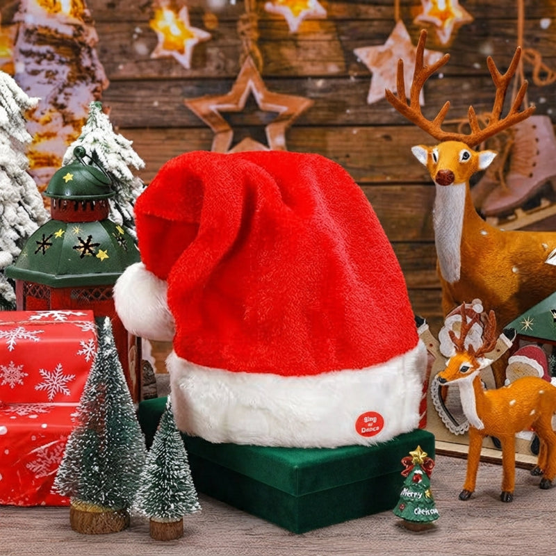 Musical Dancing Santa Hats