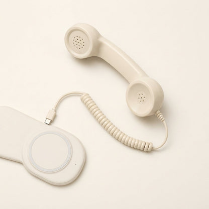 Retro Corded Phone Handset