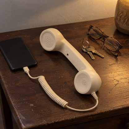 Retro Corded Phone Handset