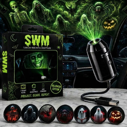 USB Halloween Projector