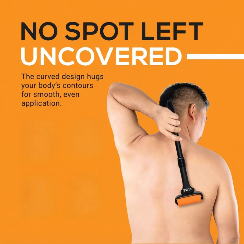 Extendable Back Lotion Applicator
