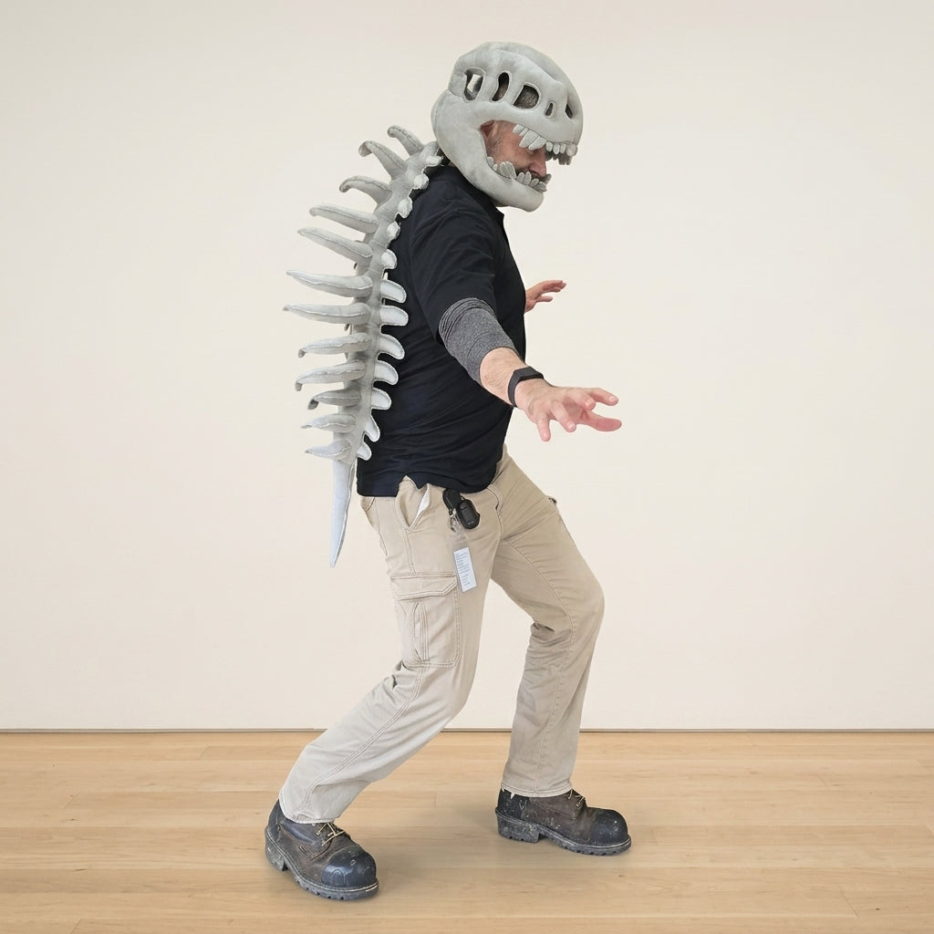 Dinosaur Skeleton Costume Hat