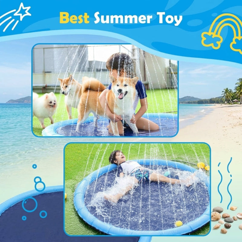 Dog Splash Pad Sprinkler