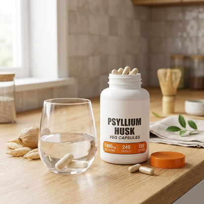 Psyllium Husk Fiber Capsules