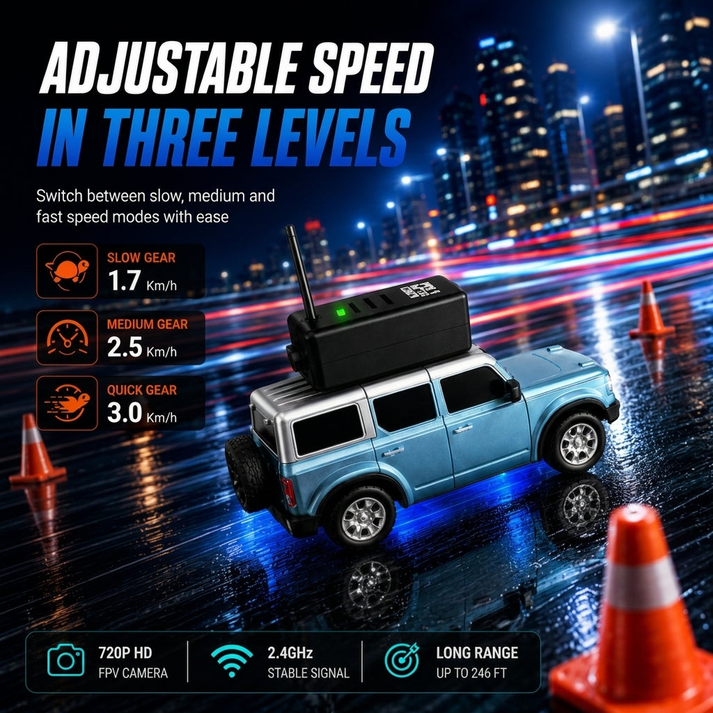 Mini FPV RC Car With HD Camera