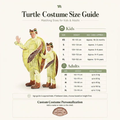 Kids Sea Turtle Costume