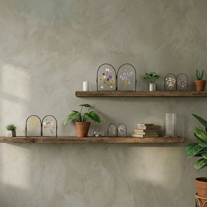 Double Glass Pressed Flower Display Frame