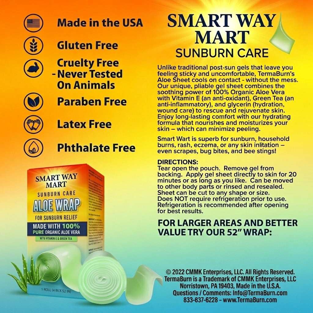 Aloe Hydrogel After-Sun Cooling Sheet