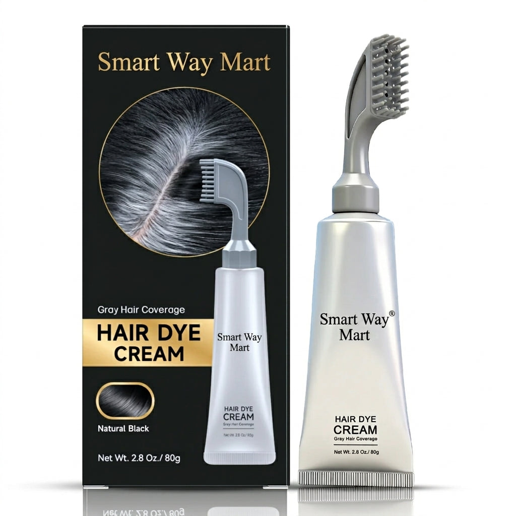 Gray Coverage Hair Dye Comb