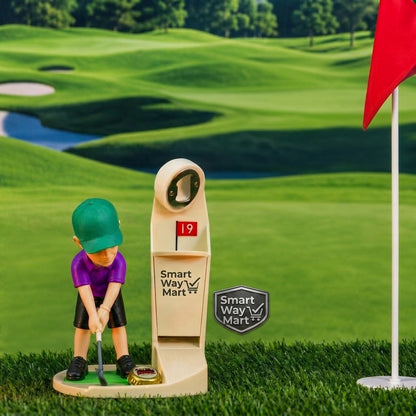 Golf Bottle Opener Figure