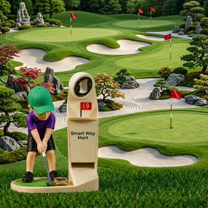 Golf Bottle Opener Figure