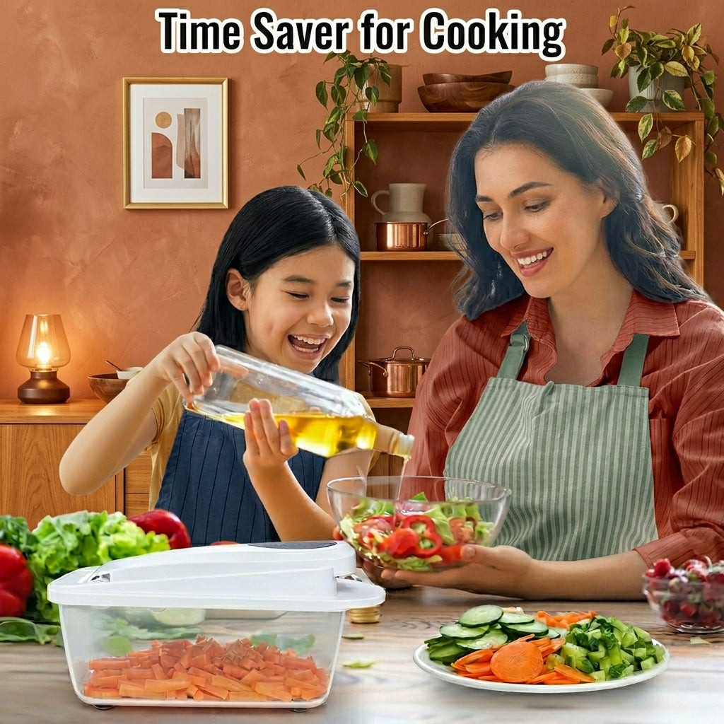 Multi-Blade Vegetable Chopper