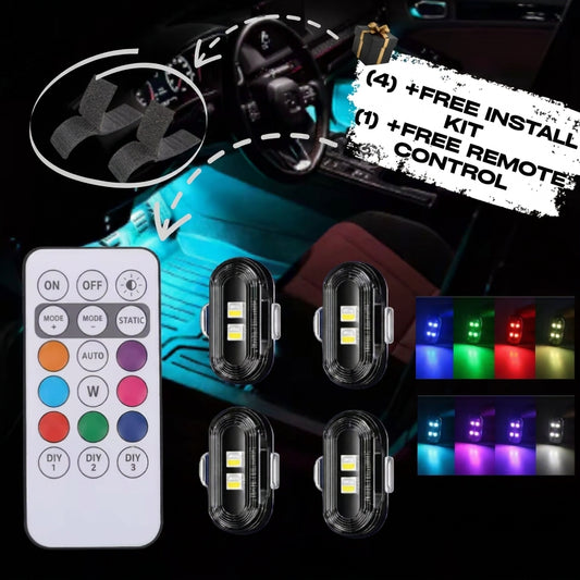 RGB Car Ambient Lights – Interior LED Kit