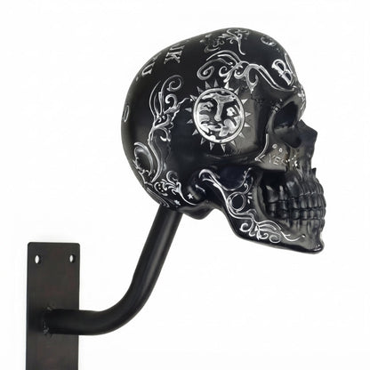 Skull Helmet Wall Mount