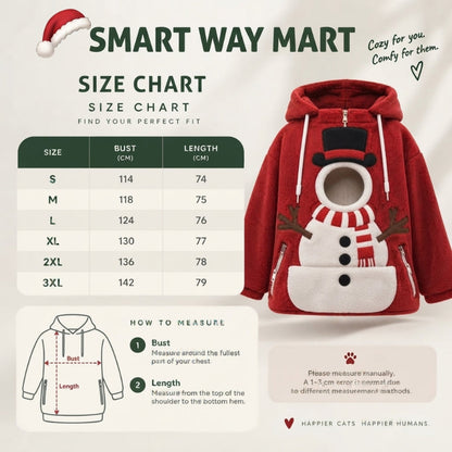 Built-In Pet Pouch Hoodie