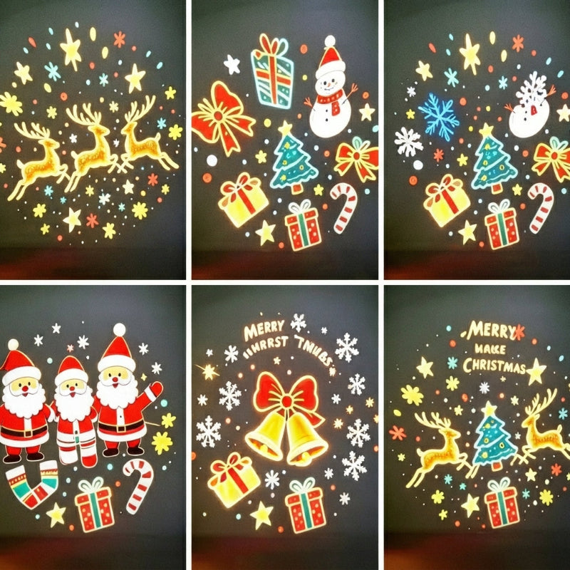 USB Christmas Projector Night Light