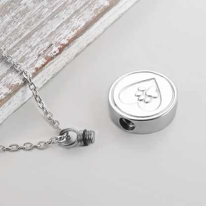 CROSS PENDANT FOR ASHES HOLY WATER