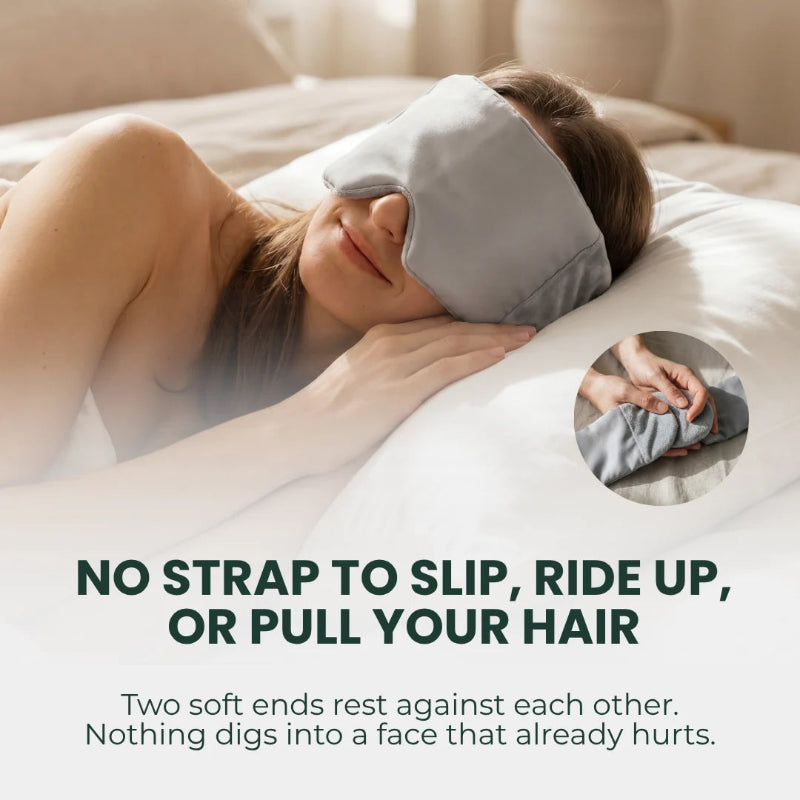 Weighted Sleep Mask – Cooling & Blackout