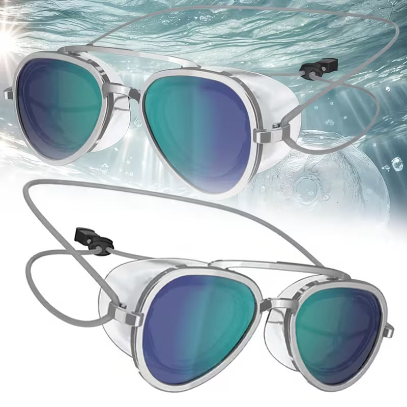 2-in-1 Swim Sunglasses Goggles
