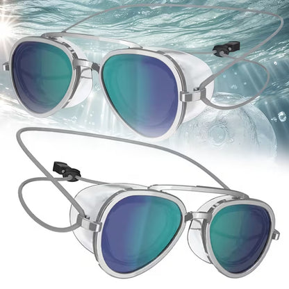 2-in-1 Swim Sunglasses Goggles