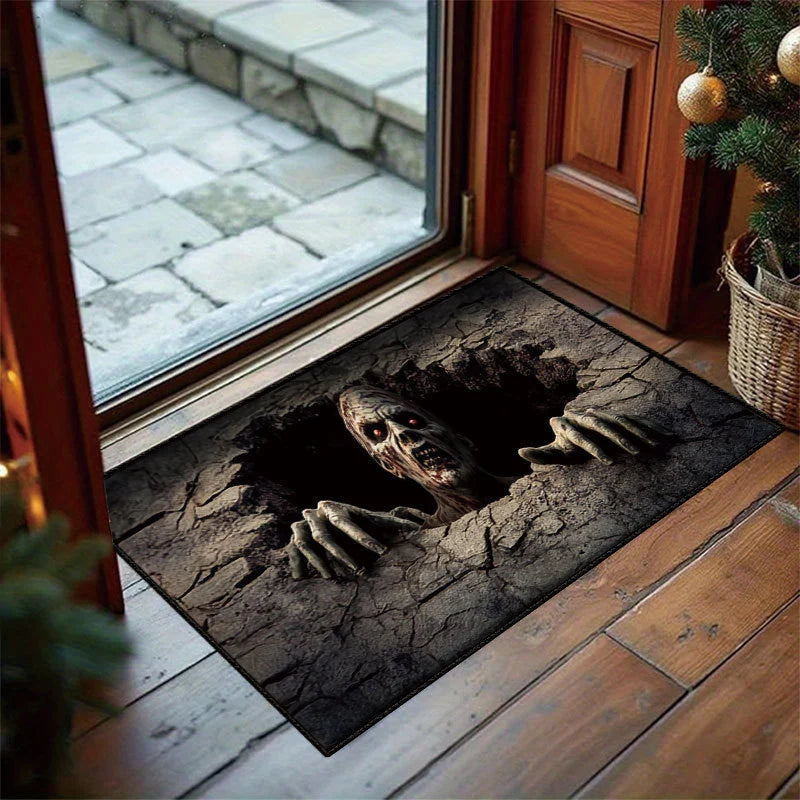 Halloween Front Door Mat