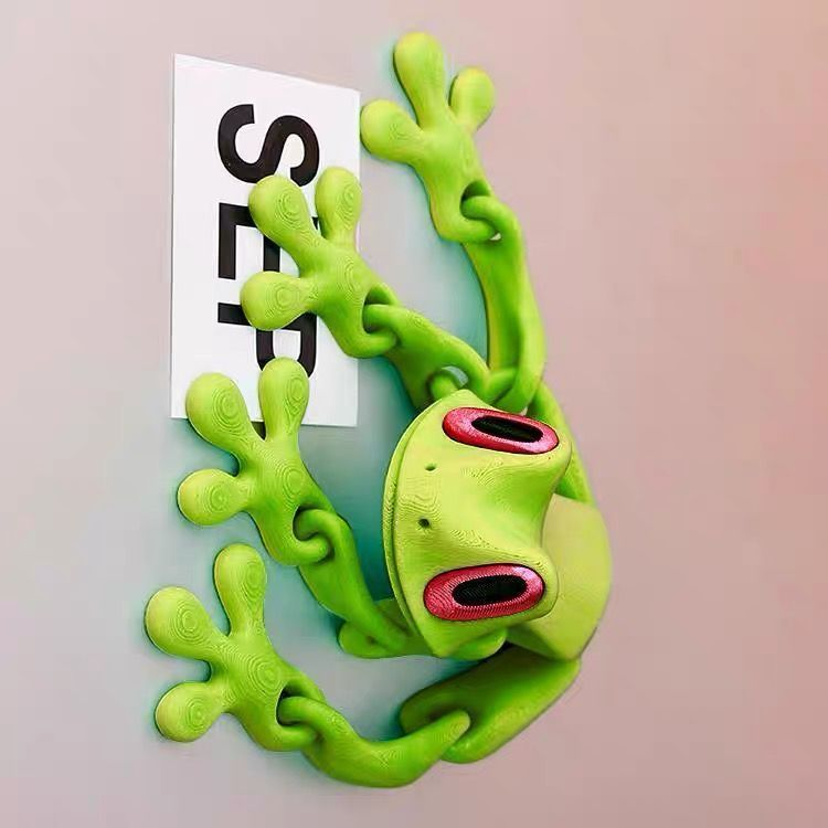3D Printed Magnetic Frog Toy