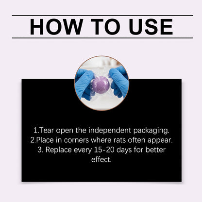 Natural Rodent Repellent Balls