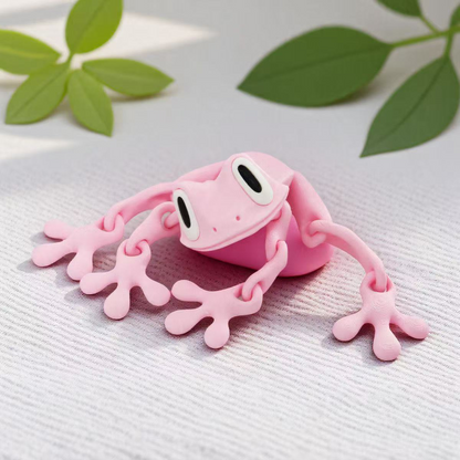 3D Printed Magnetic Frog Toy