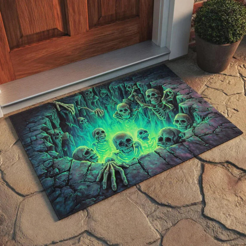 Halloween Front Door Mat