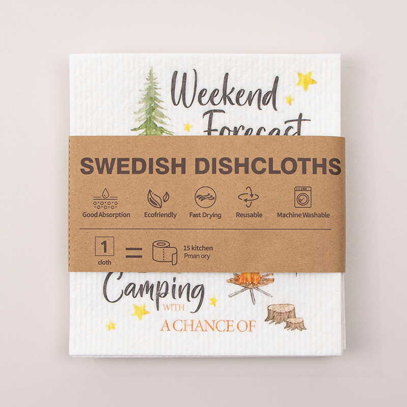 Swedish Dishcloths for Kitchen & Cleaning(6 pieces)