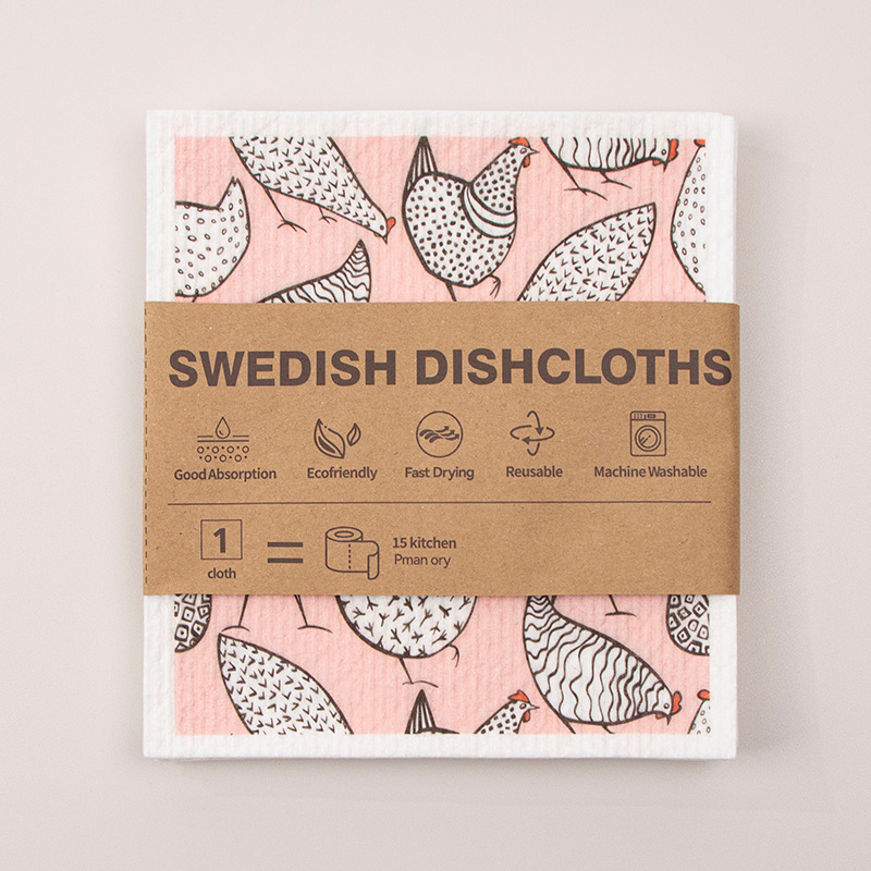 Swedish Dishcloths for Kitchen & Cleaning(6 pieces)