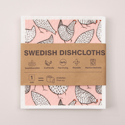 Swedish Dishcloths for Kitchen & Cleaning(6 pieces)