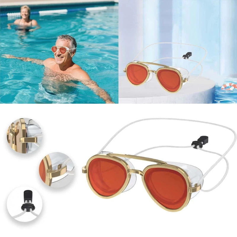 2-in-1 Swim Sunglasses Goggles