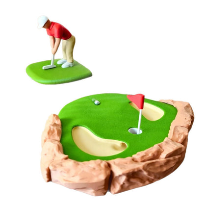 ⛳ Desktop Mini Golf Set – Automatic Ball Return Office Game