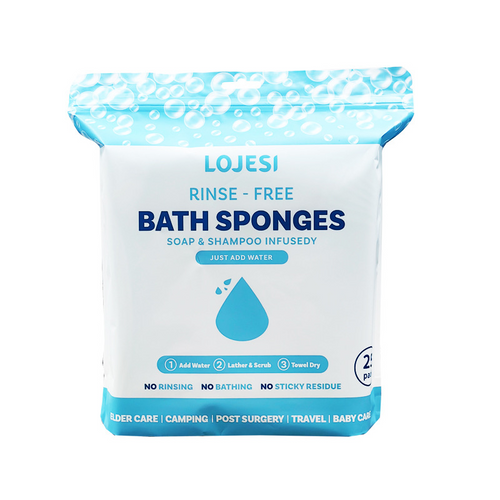 All-in-1 Single Use Shower Wipes