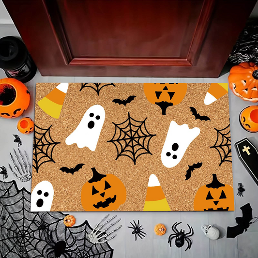 Halloween Welcome Door Mat