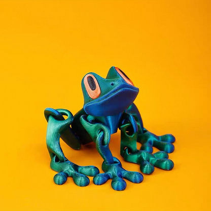 3D Printed Magnetic Frog Toy