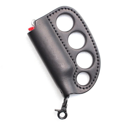 Knuckle Leather Lighter Case