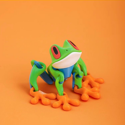 3D Printed Magnetic Frog Toy