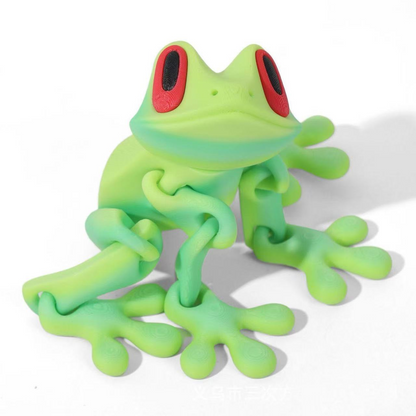 3D Printed Magnetic Frog Toy